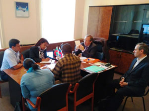 Встреча кубинской  делегации с компанией «ФЛАЙТ-М»
